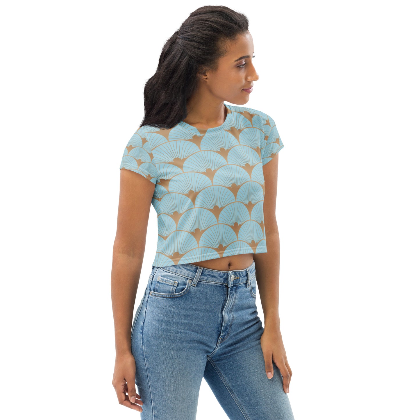 Sophia Crop Tee - Activewear Well