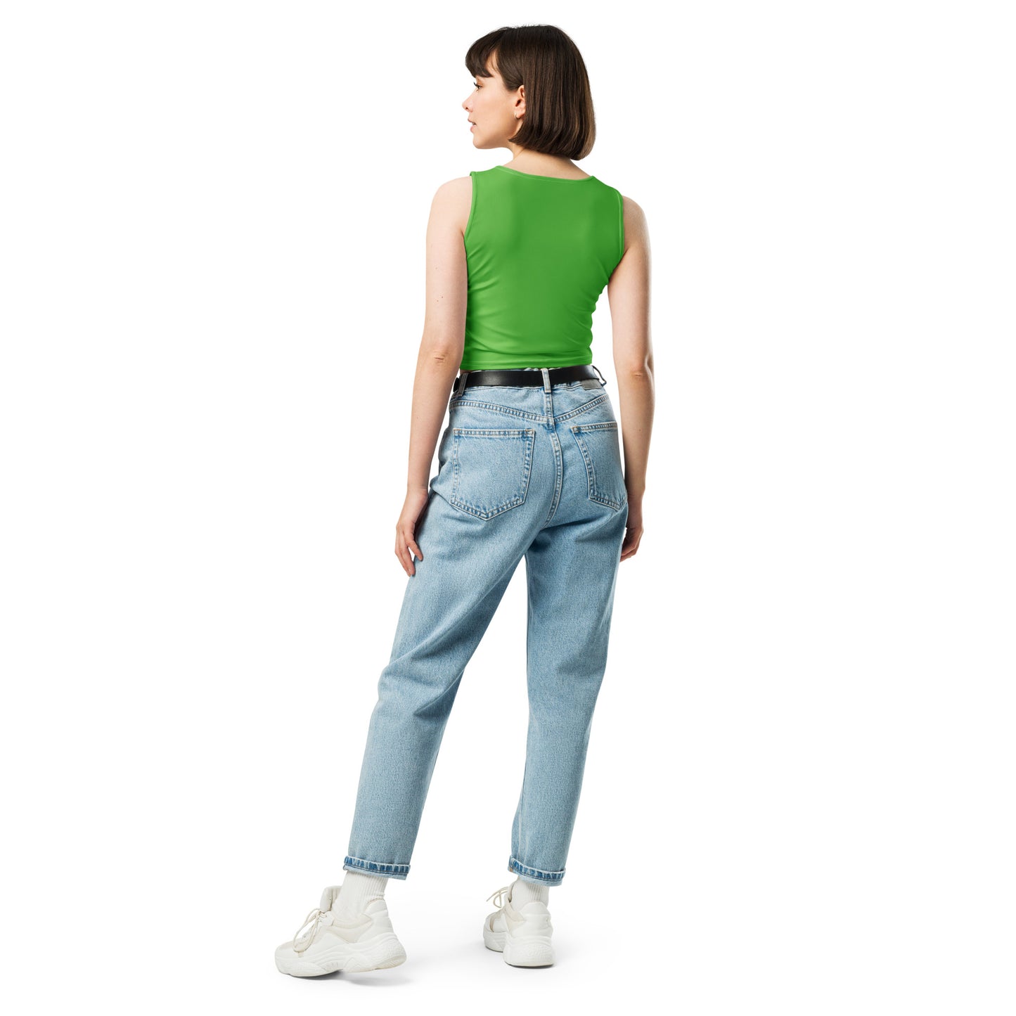 Kelly Green Crop Top - Activewear Well
