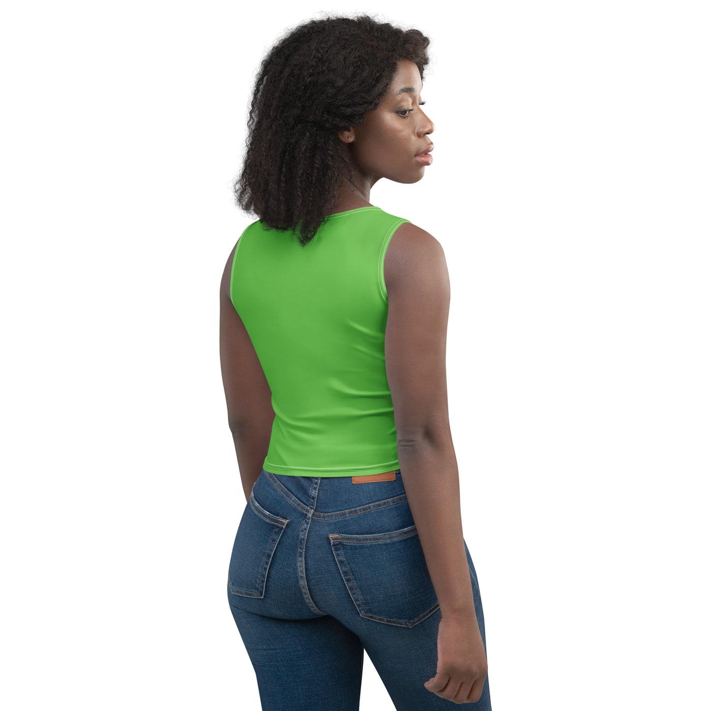 Kelly Green Crop Top - Activewear Well