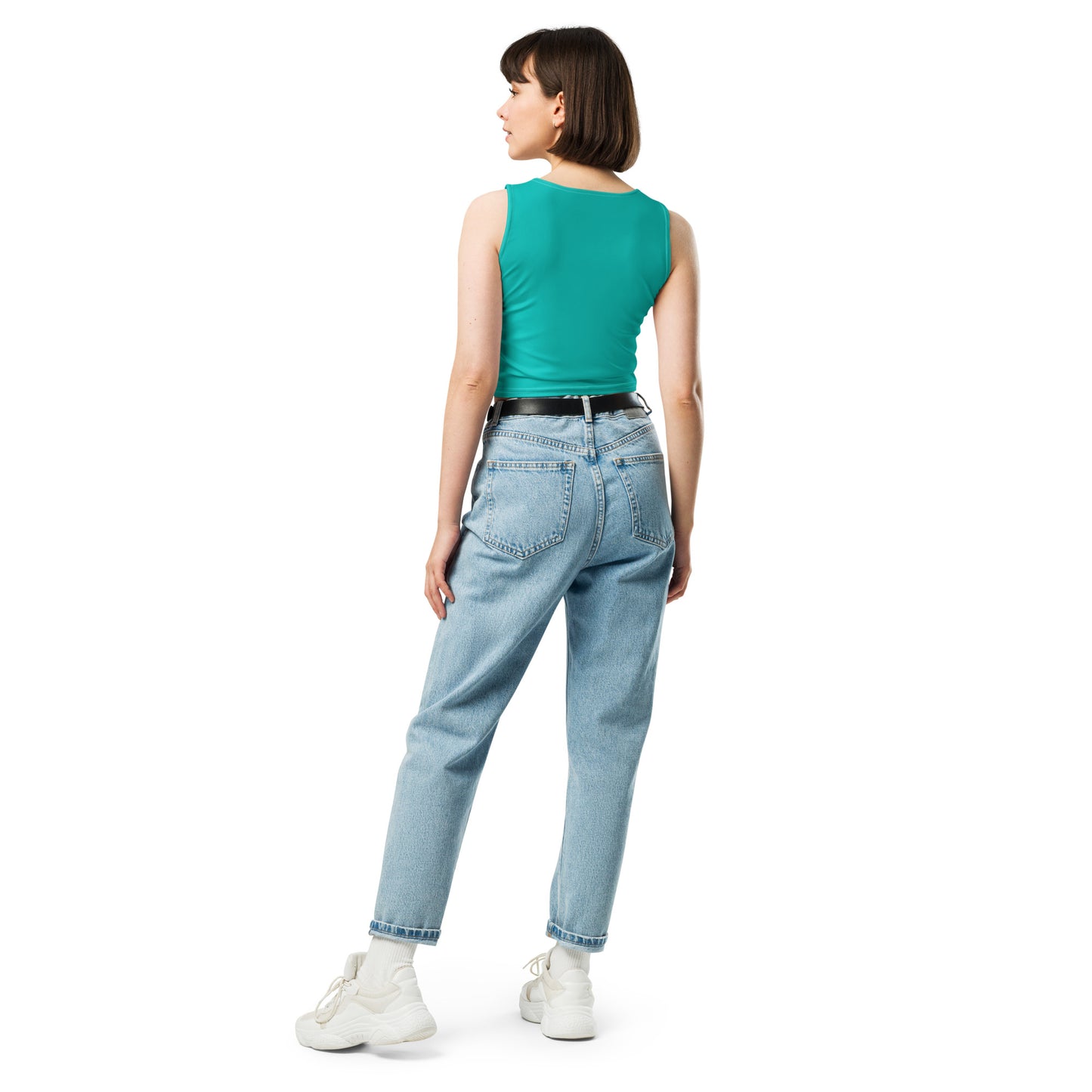 Turquoise Crop Top - Activewear Well