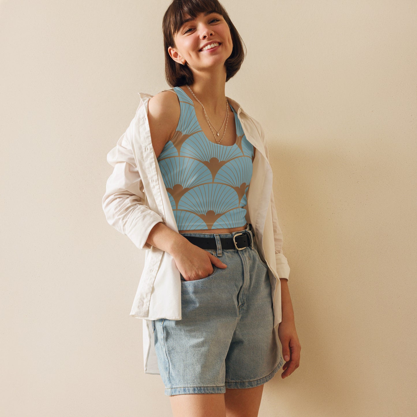 Sophia Crop Top - Activewear Well