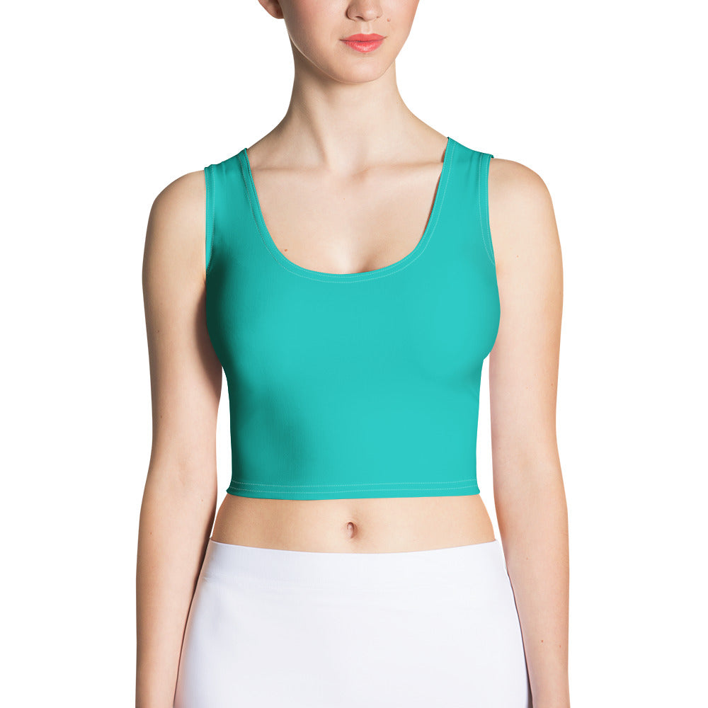 Turquoise Crop Top - Activewear Well