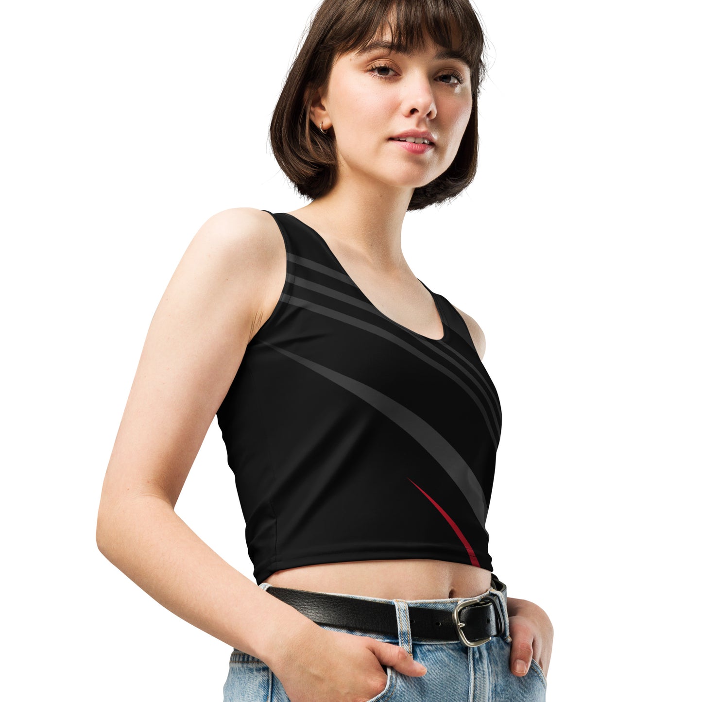 Women's Running Crop Top - Activewear Well
