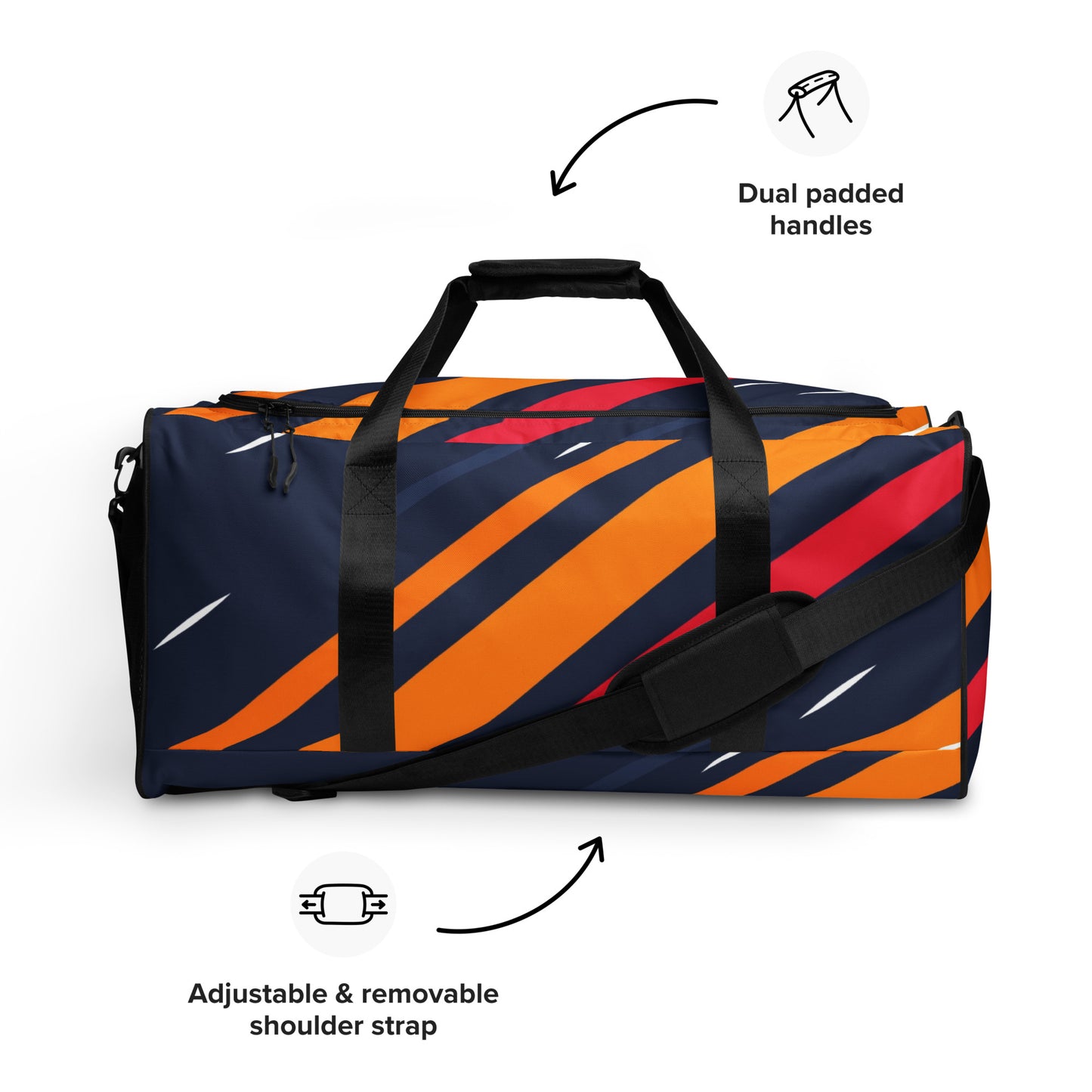 Black Speed Duffle bag - Activewear Well
