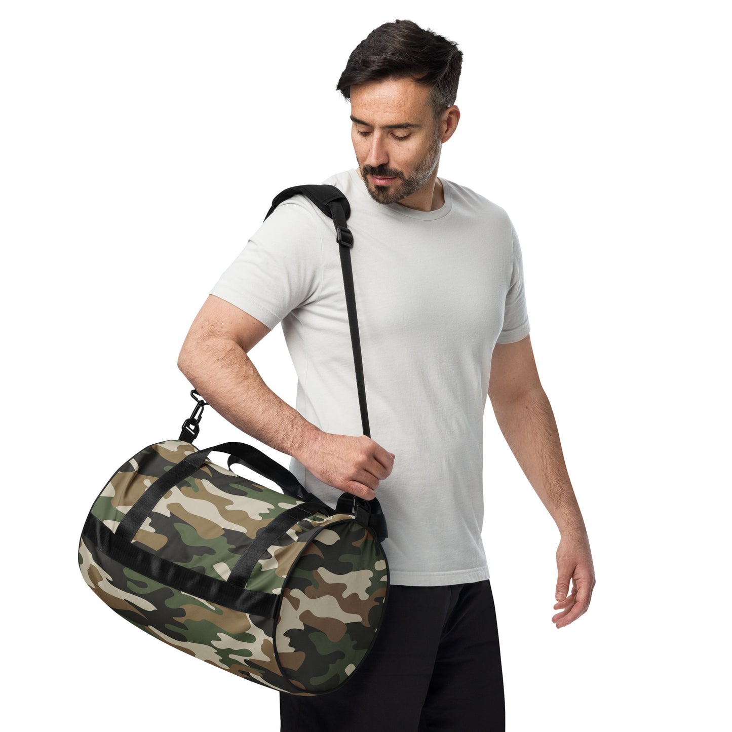 Men's Camo Gym Bag - Activewear Well