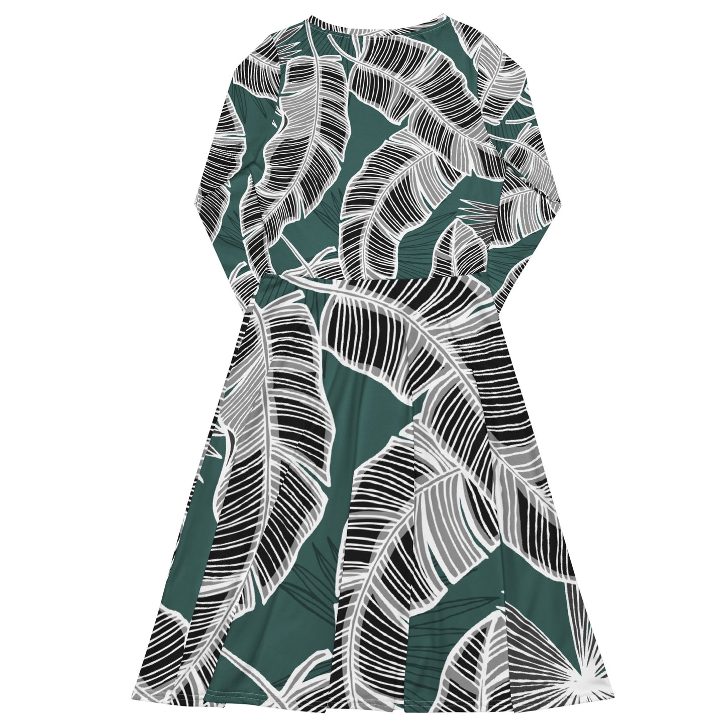 Olivia Long Sleeve Midi Dress - Activewear Well