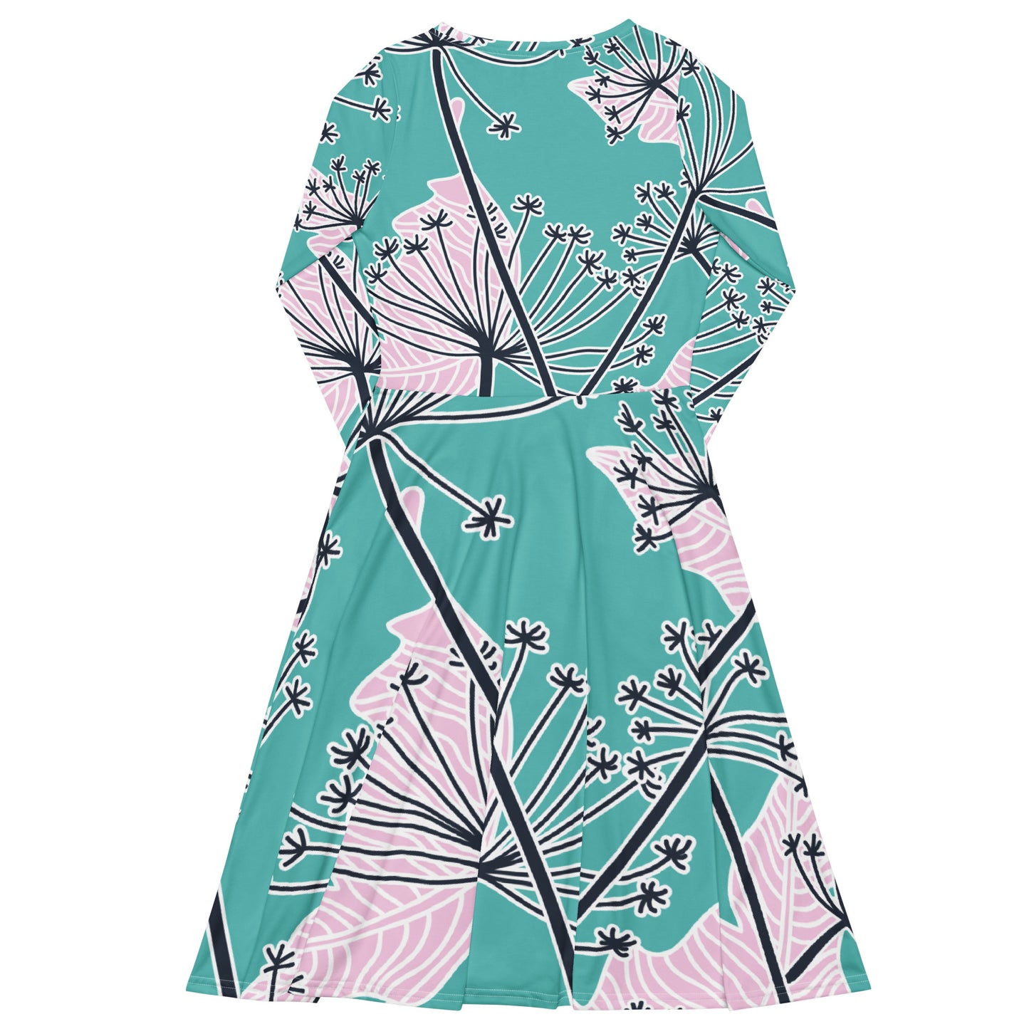 Amalia Long Sleeve Midi Dress - Activewear Well