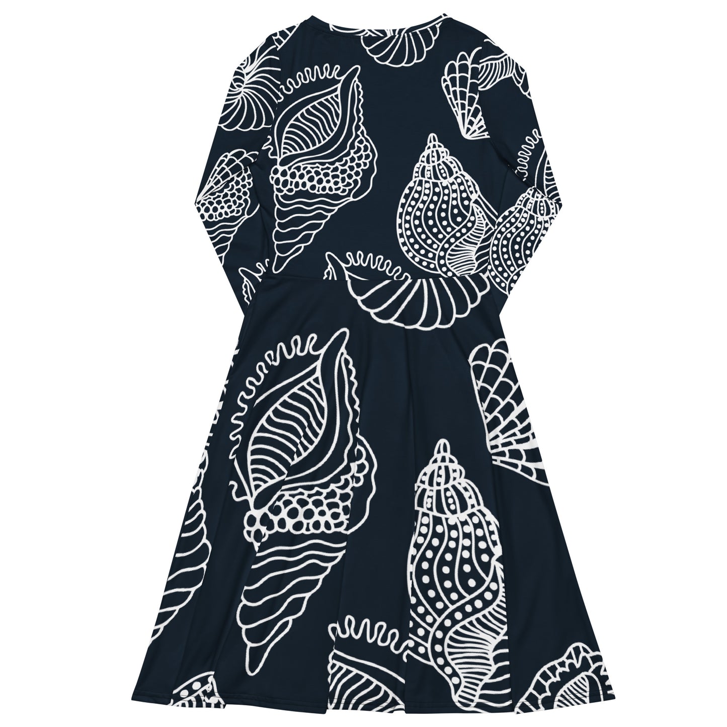 Charlotte Long Sleeve Midi Dress - Activewear Well