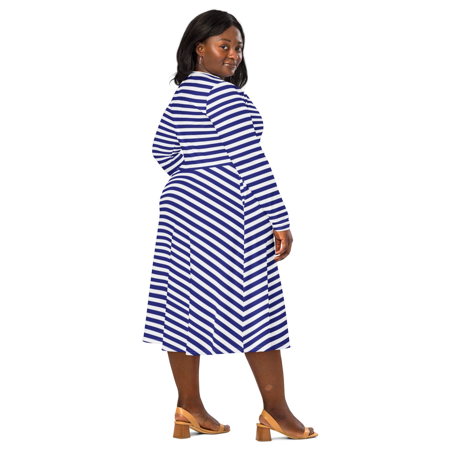 Tessa Long Sleeve Midi Dress - Activewear Well