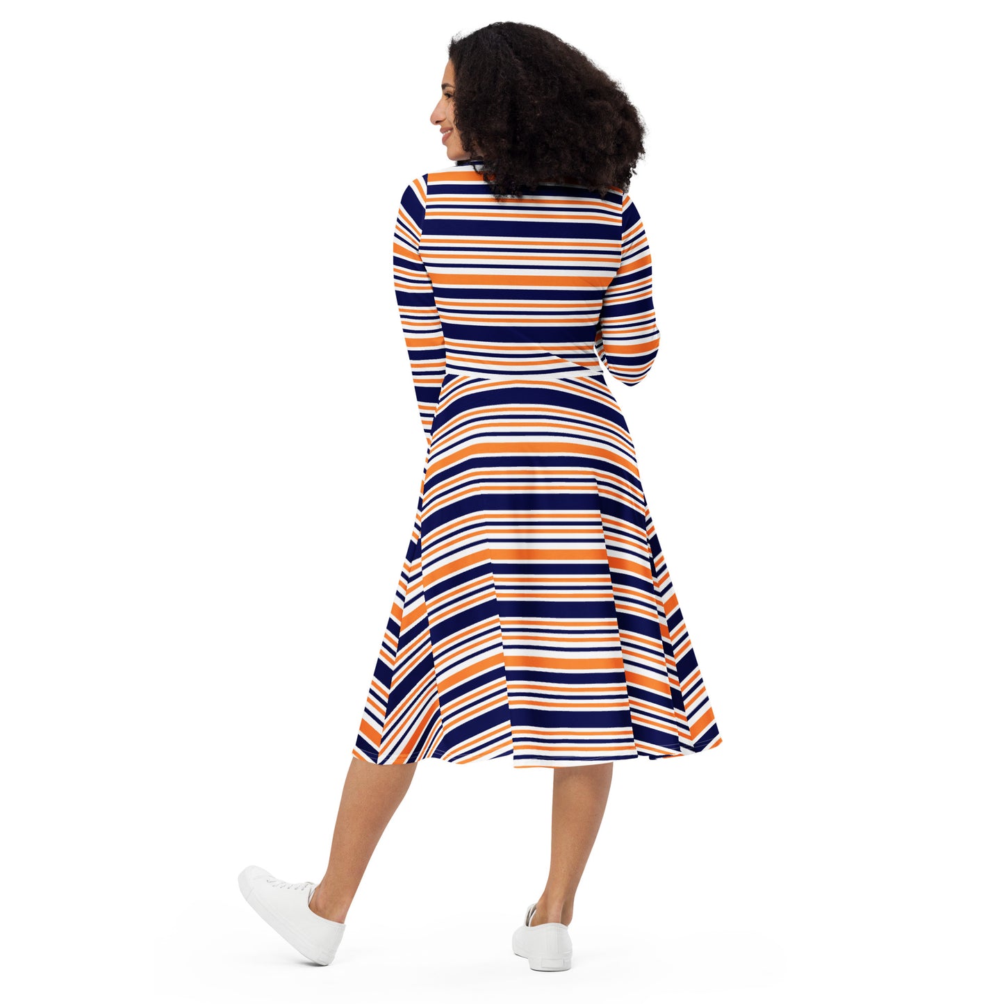 Riley Long Sleeve Midi Dress - Activewear Well