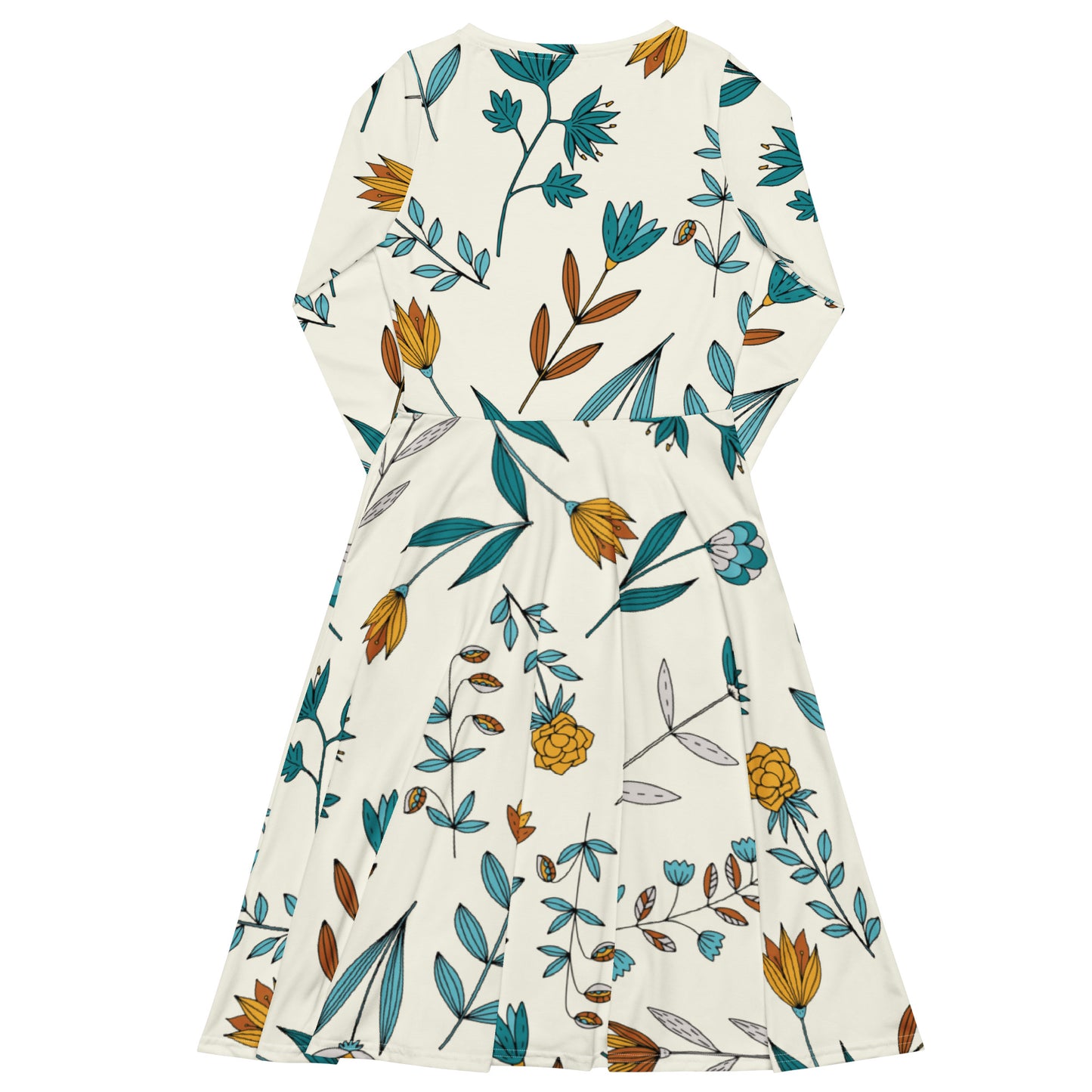 Tricia Long Sleeve Midi Dress - Activewear Well