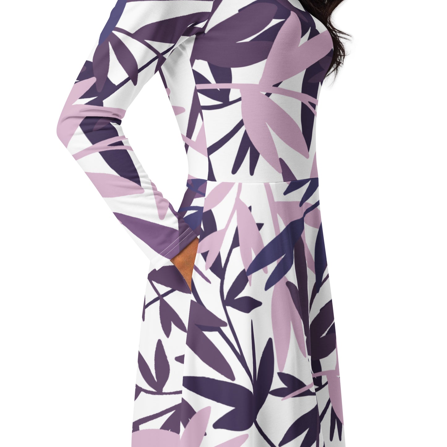 Brooke Long Sleeve Midi Dress - Activewear Well