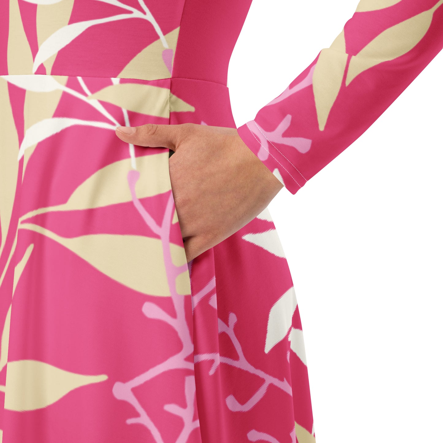 Willow Long Sleeve Midi Dress - Activewear Well