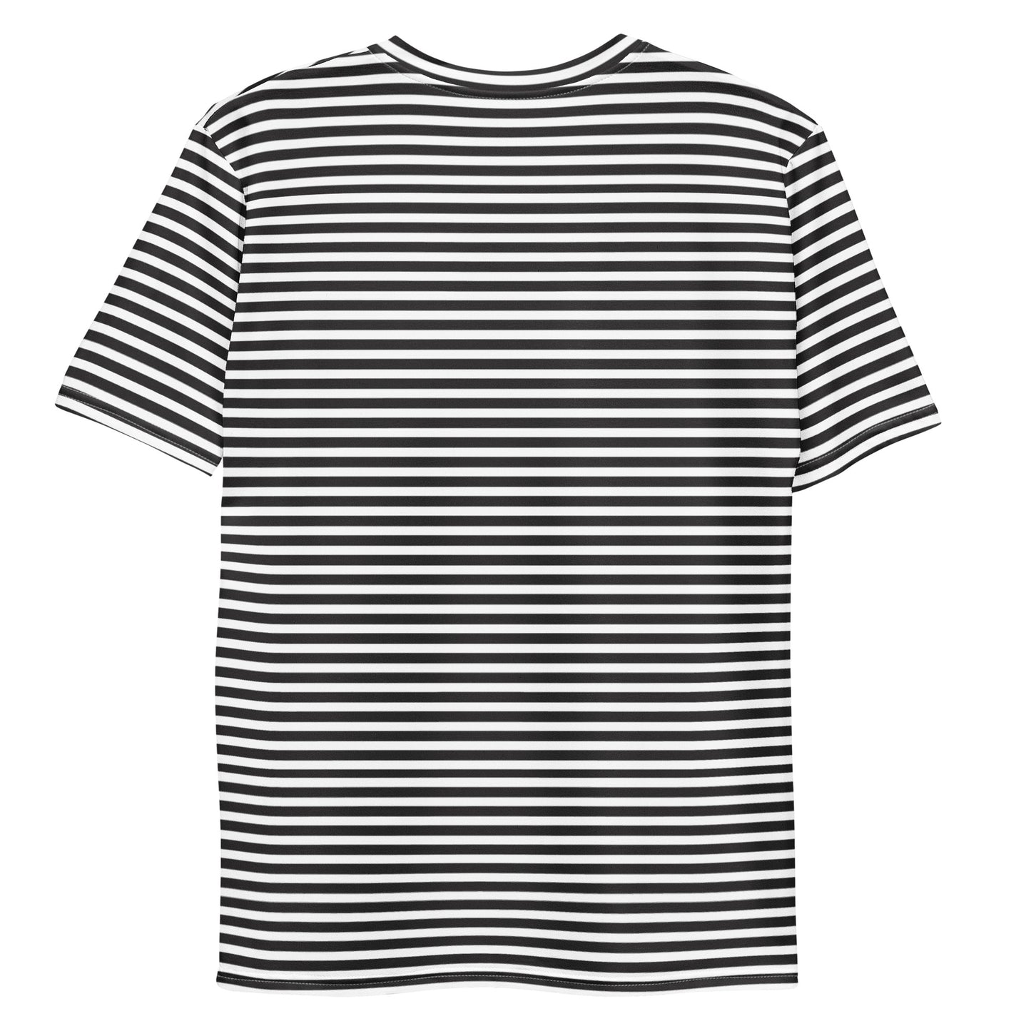 Men's Black Striped T-Shirt - Activewear Well