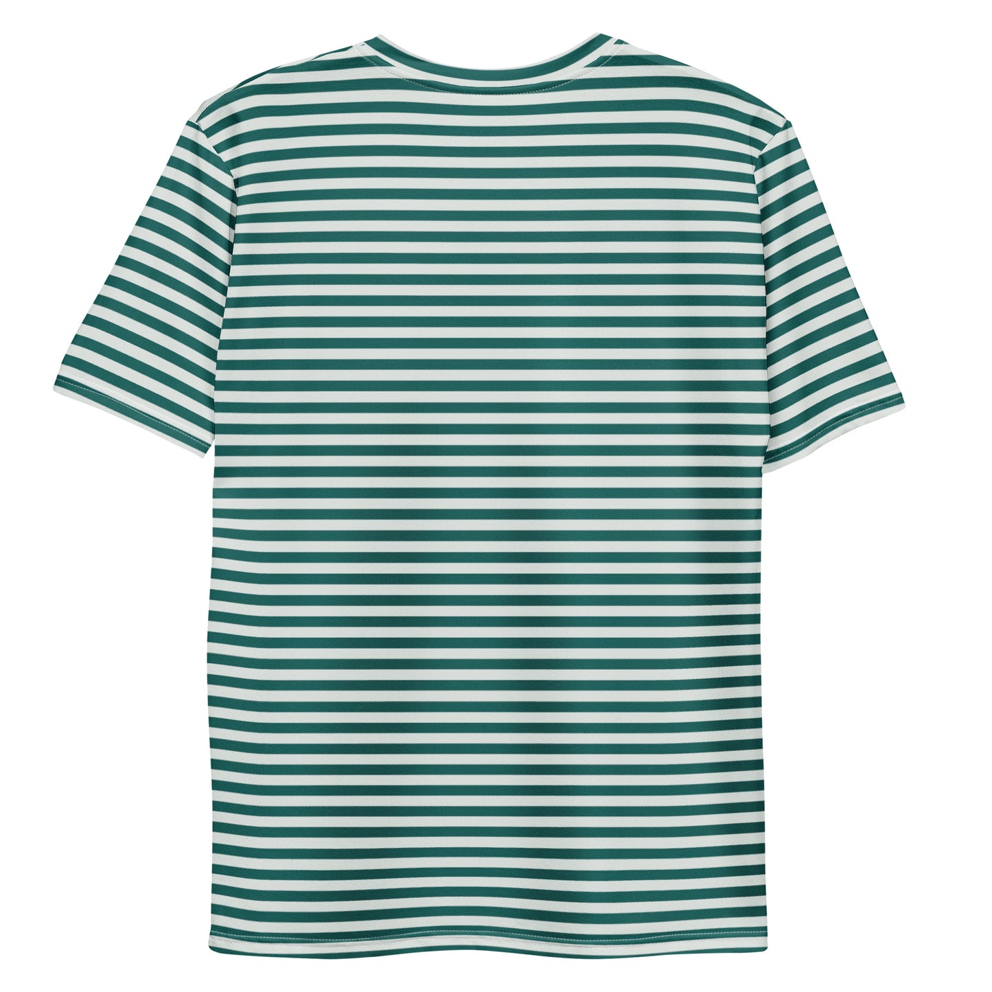 Men's Green Striped T-Shirt - Activewear Well