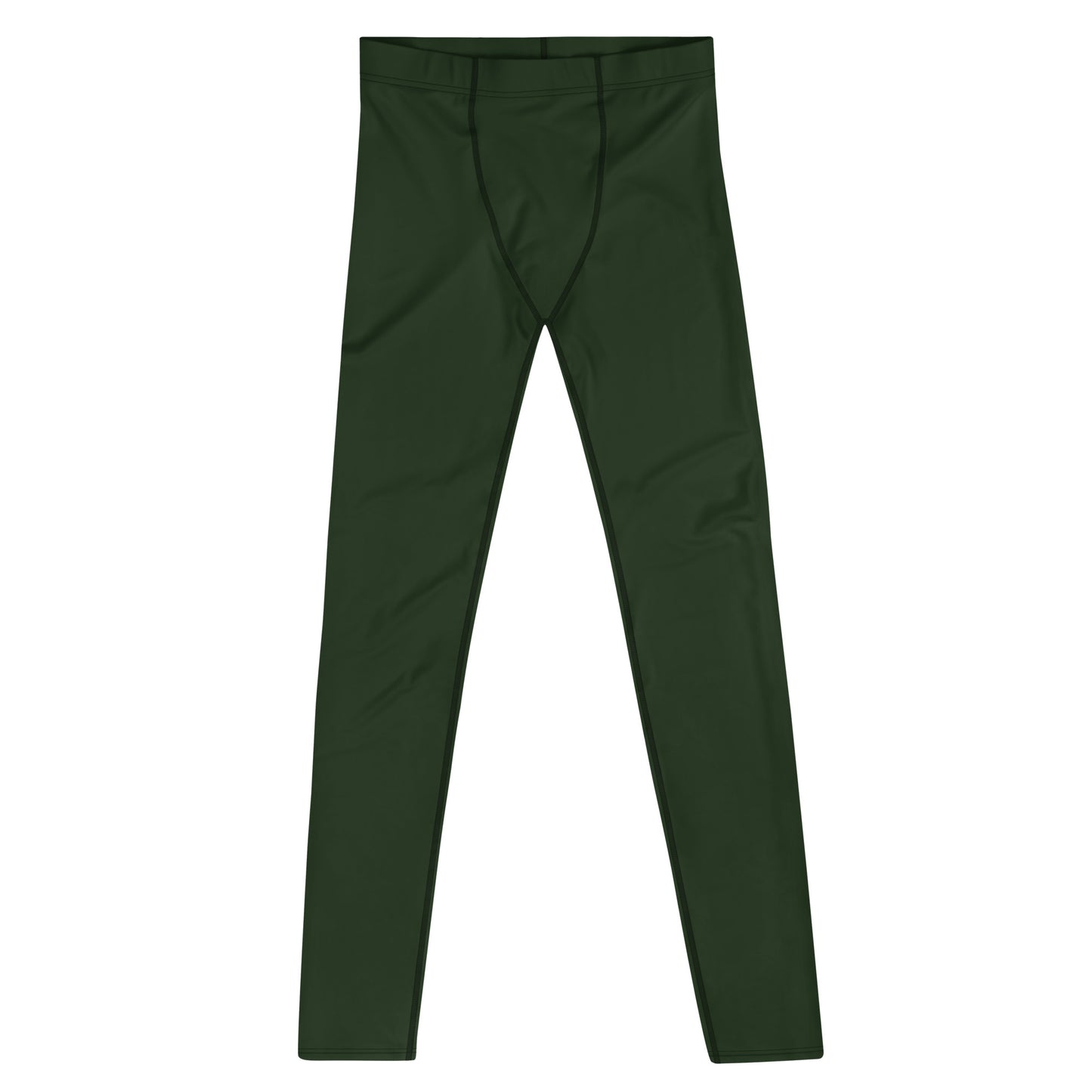 Men's Army Green Leggings - Activewear Well