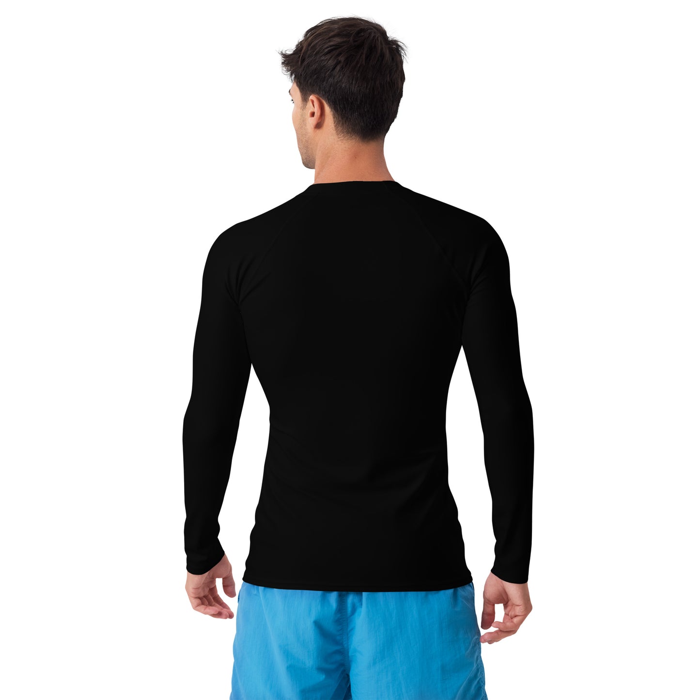 Men's Black Rash Guard - Activewear Well