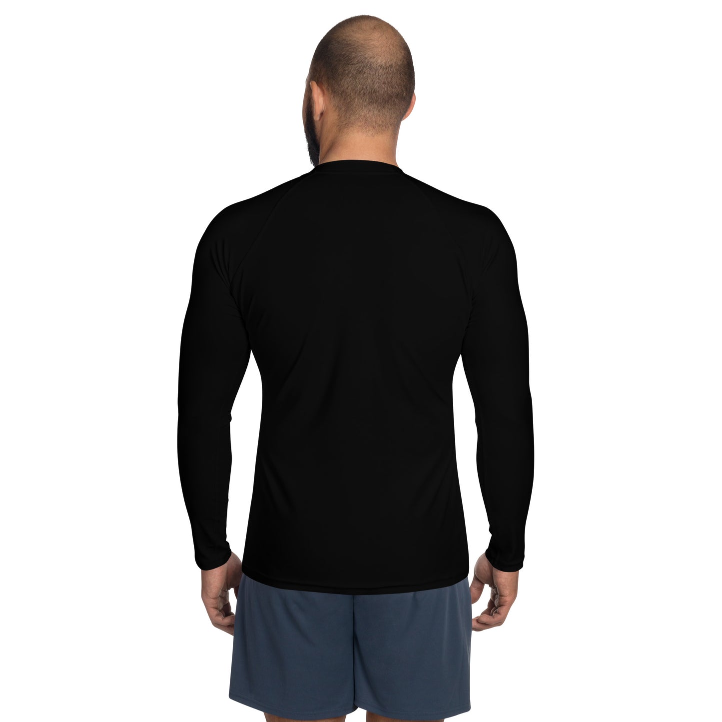 Men's Black Rash Guard - Activewear Well