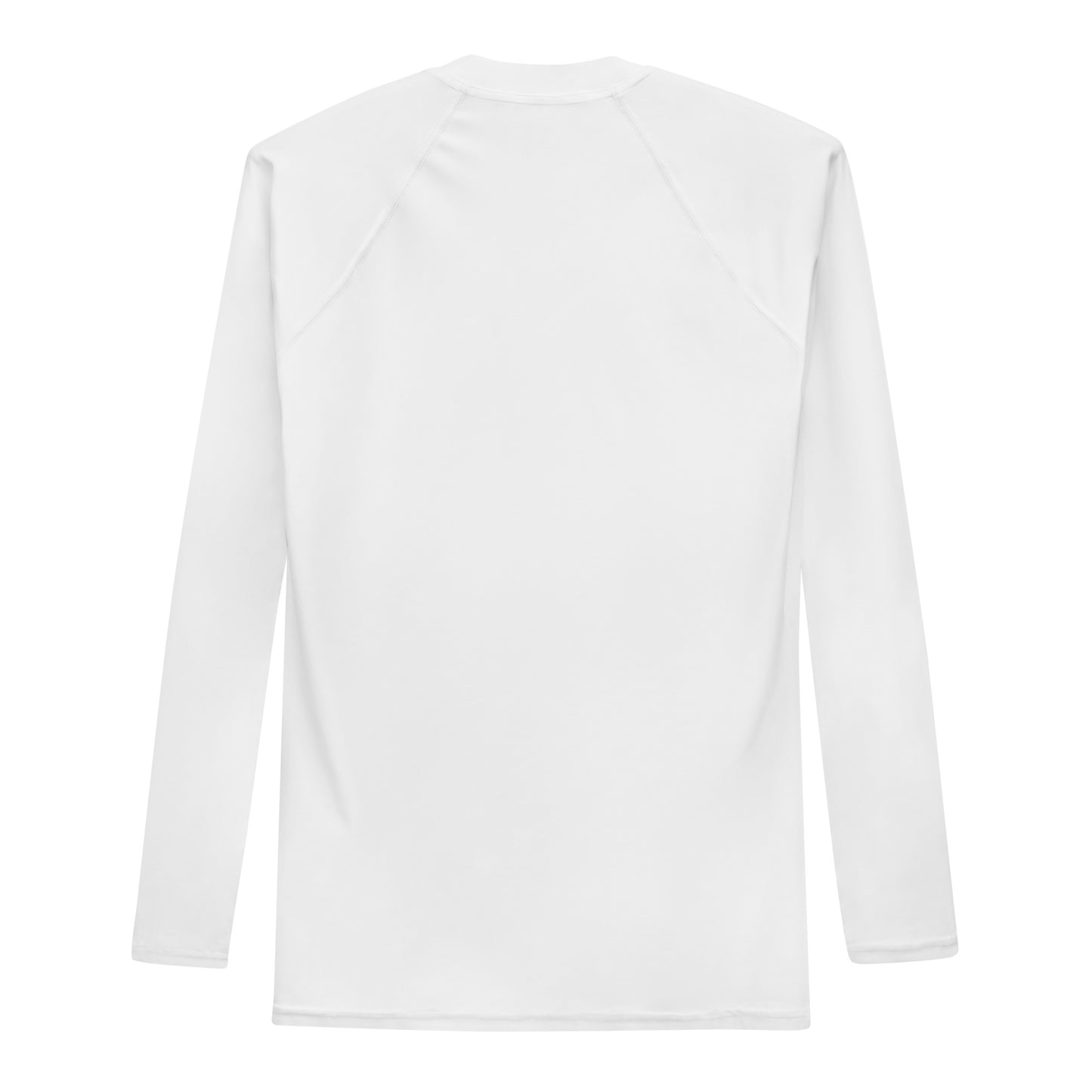 Men's White Rash Guard - Activewear Well