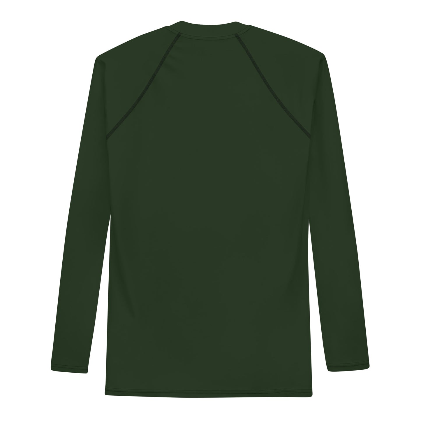 Men's Army Green Rash Guard - Activewear Well