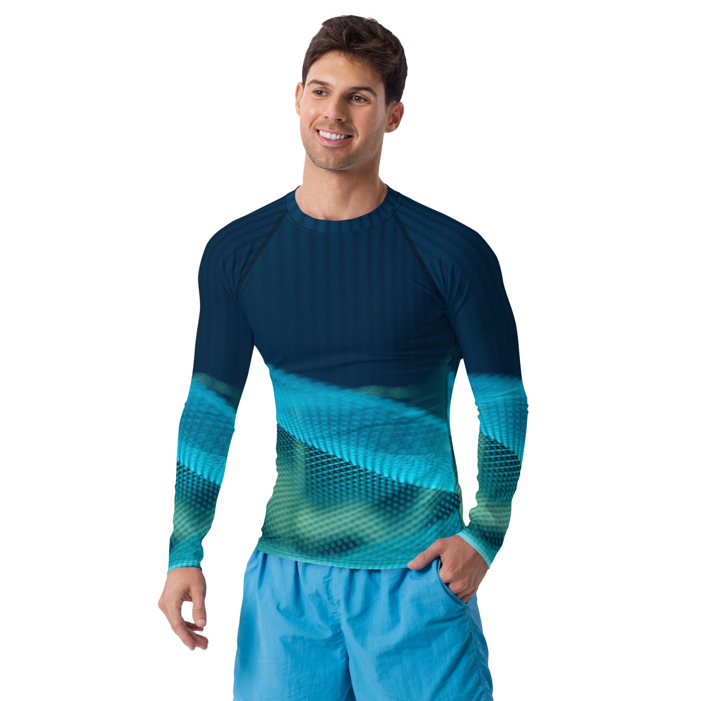 Men's Swim Rash Guard - Activewear Well