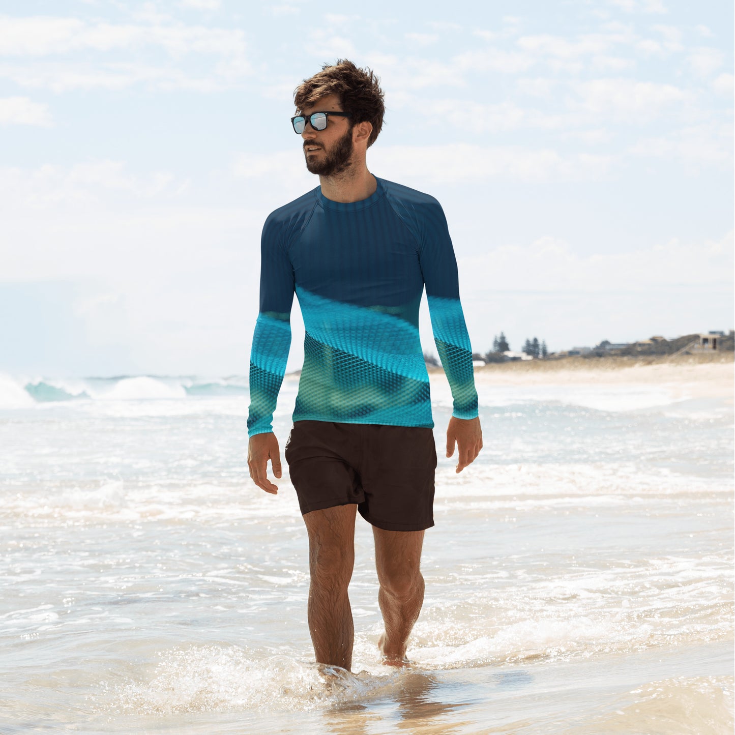 Men's Swim Rash Guard - Activewear Well