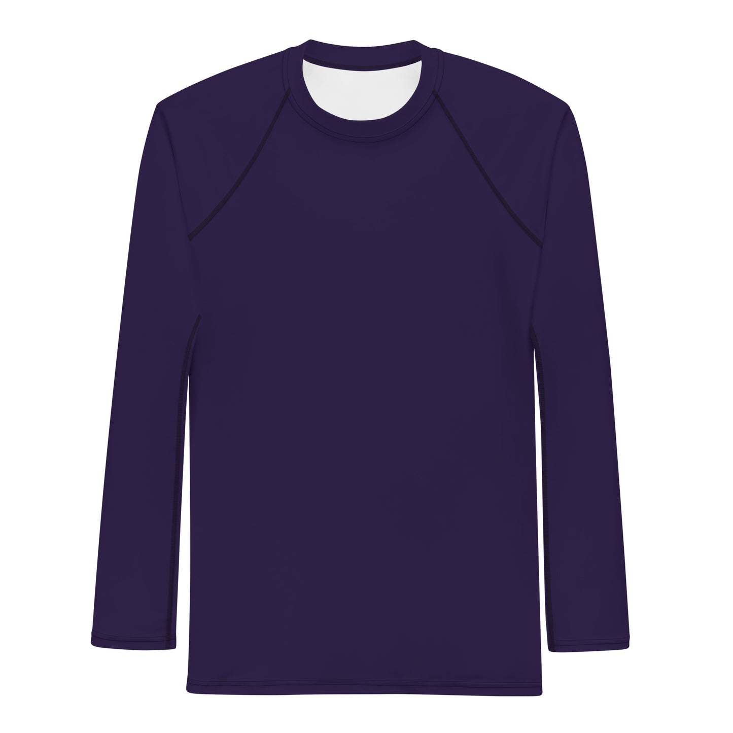 Men's Dark Purple Rash Guard - Activewear Well