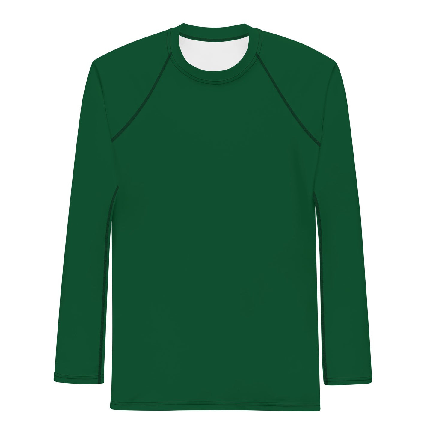 Men's Forest Green Rash Guard - Activewear Well