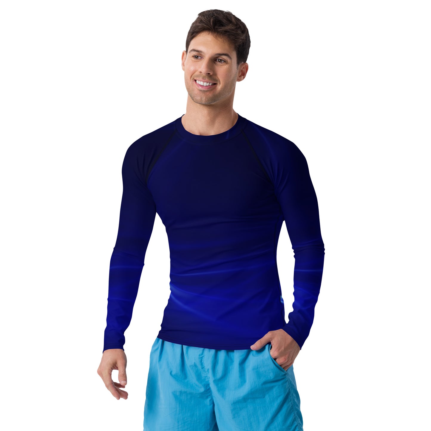 Men's Nautical Rash Guard - Activewear Well