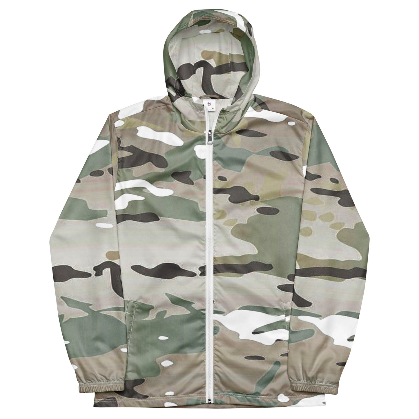 Desert Camo Men’s Windbreaker - Activewear Well