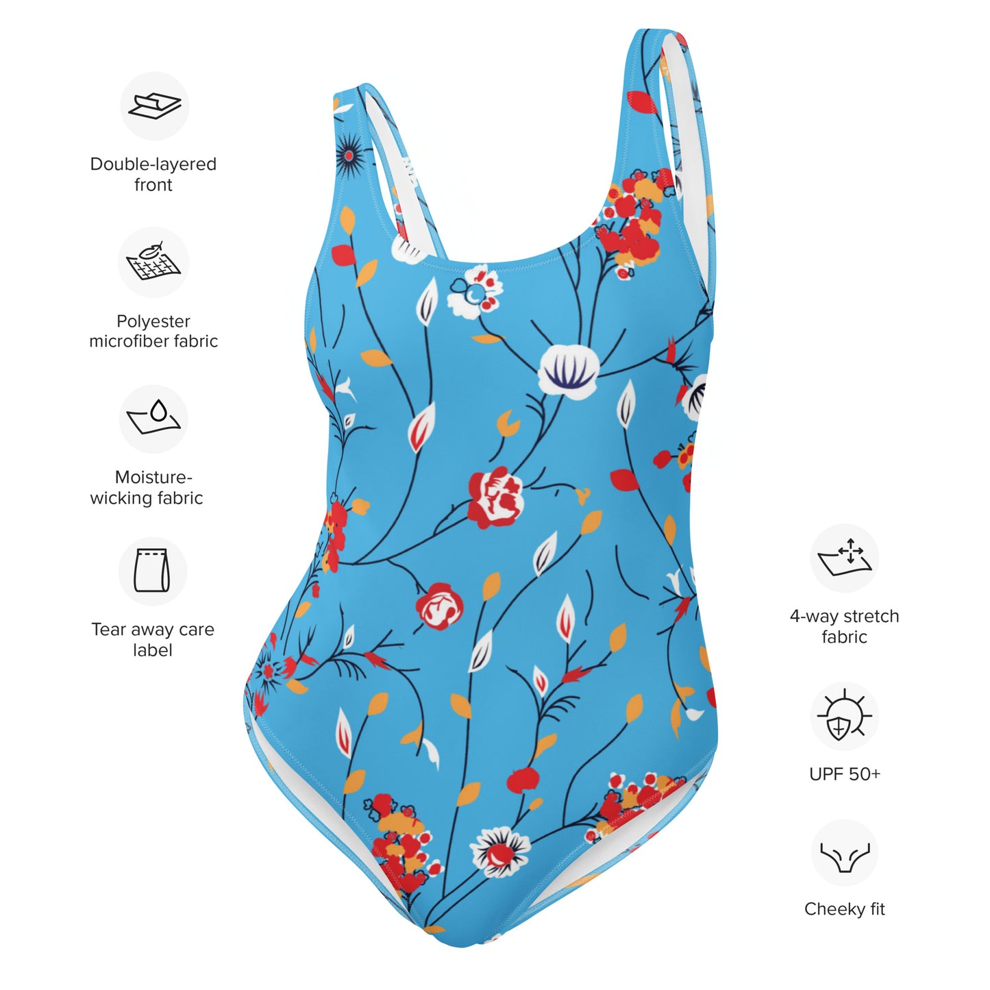 Grace One-Piece Swimsuit - Activewear Well