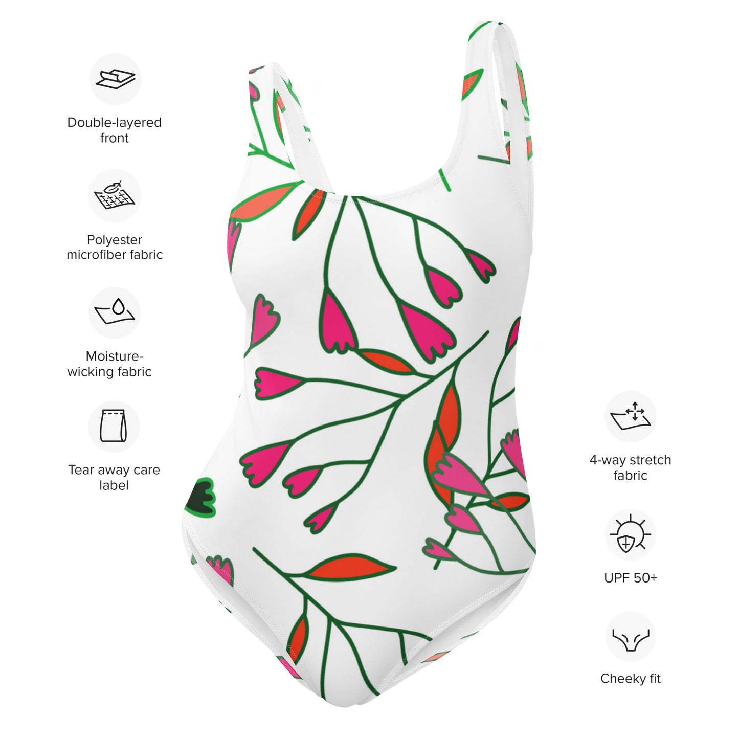 Joyce One-Piece Swimsuit - Activewear Well