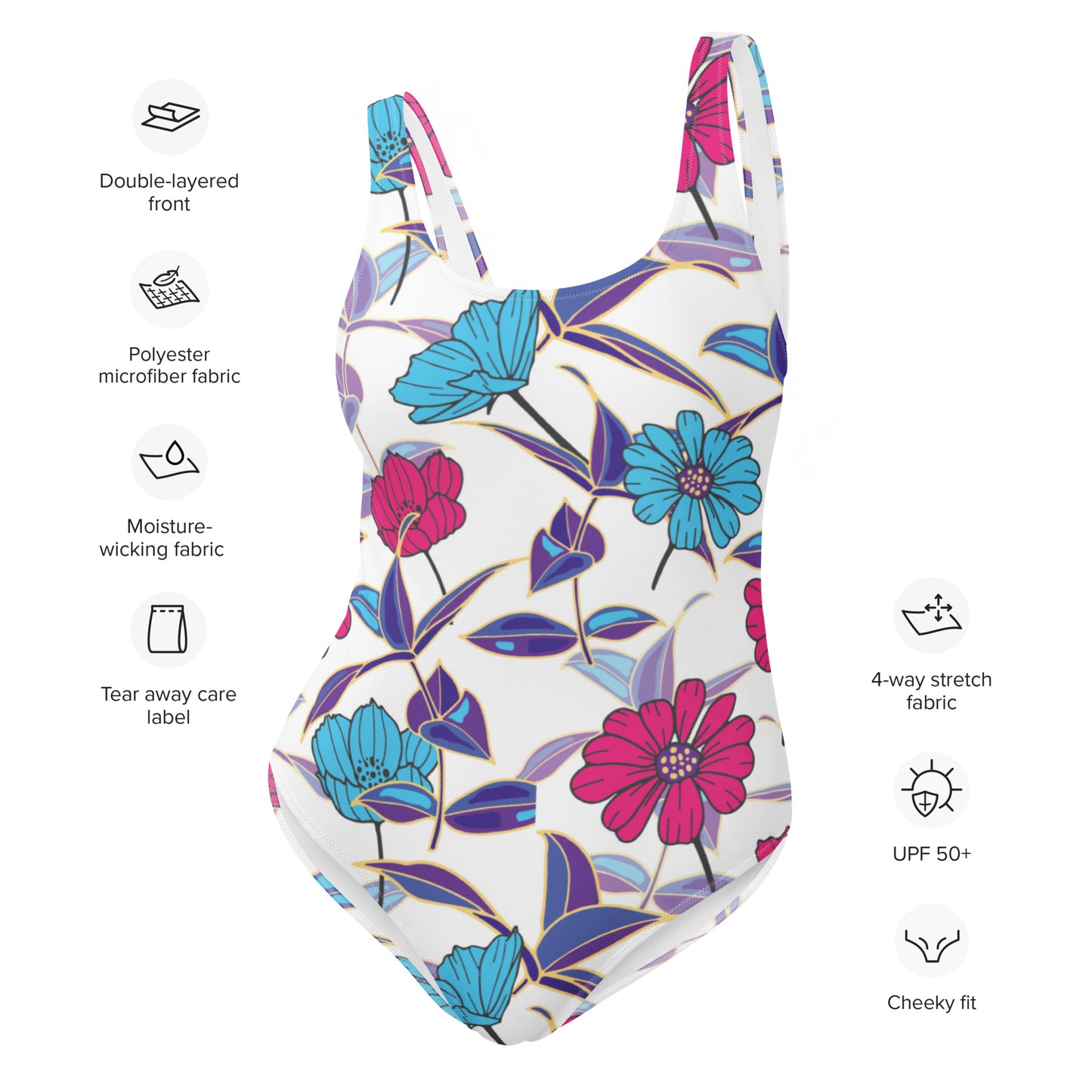 Ariana One-Piece Swimsuit - Activewear Well