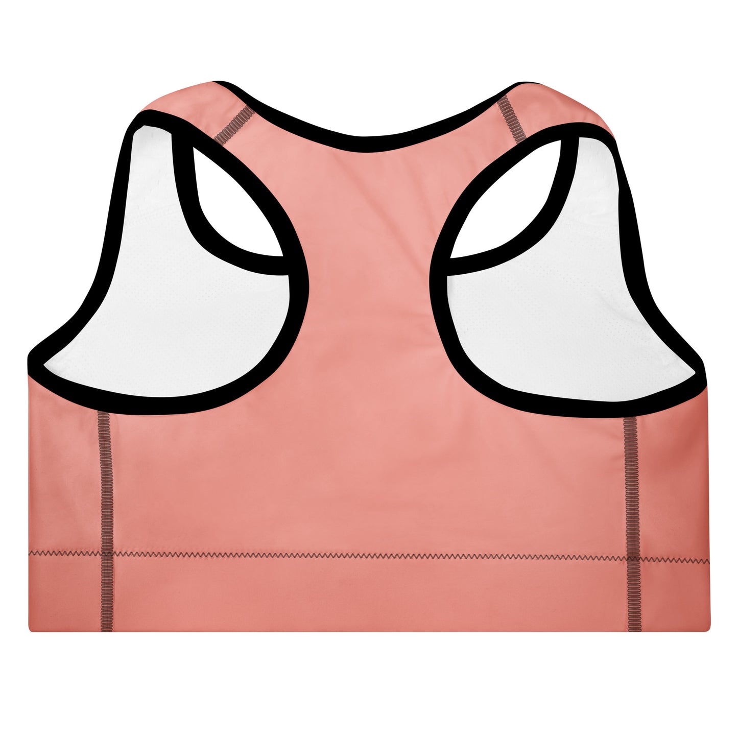 Pink Padded Sports Bra - Activewear Well