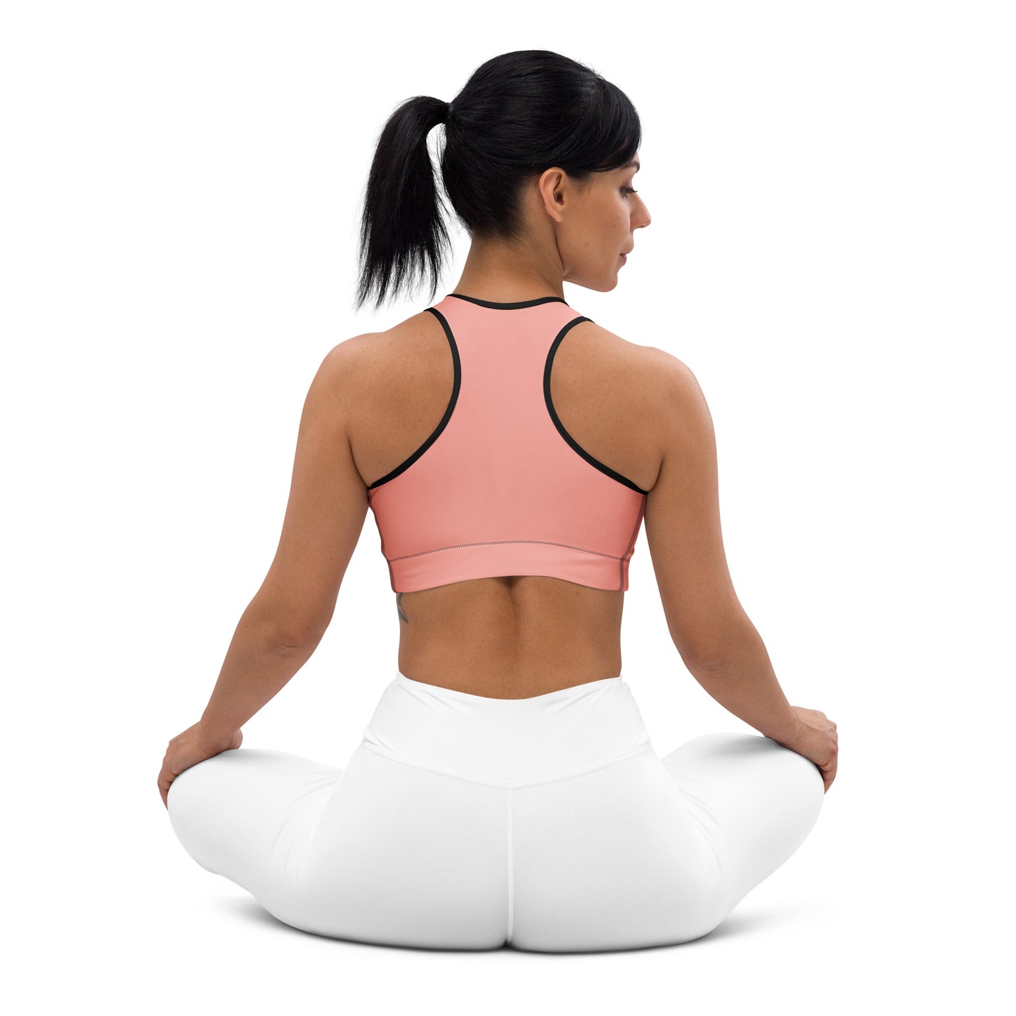 Pink Padded Sports Bra - Activewear Well