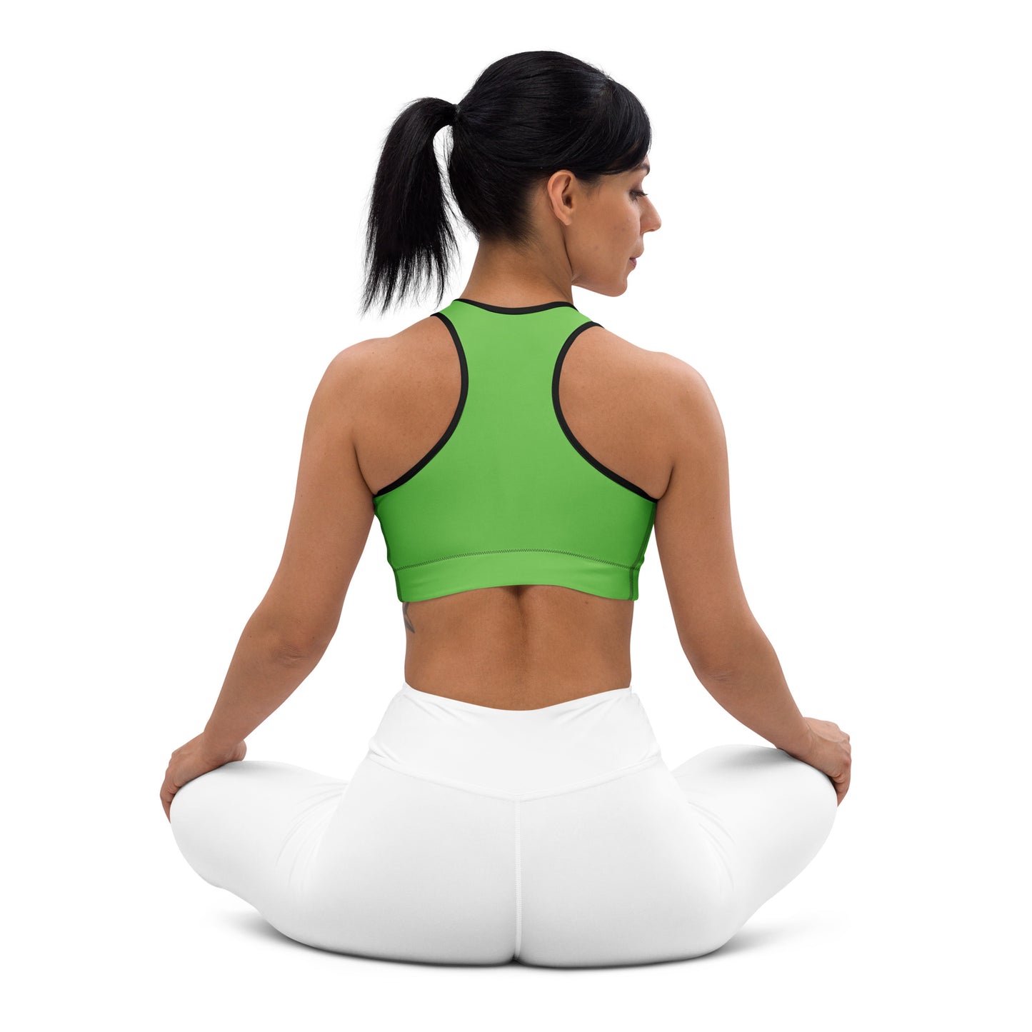 Kelly Green Padded Sports Bra - Activewear Well