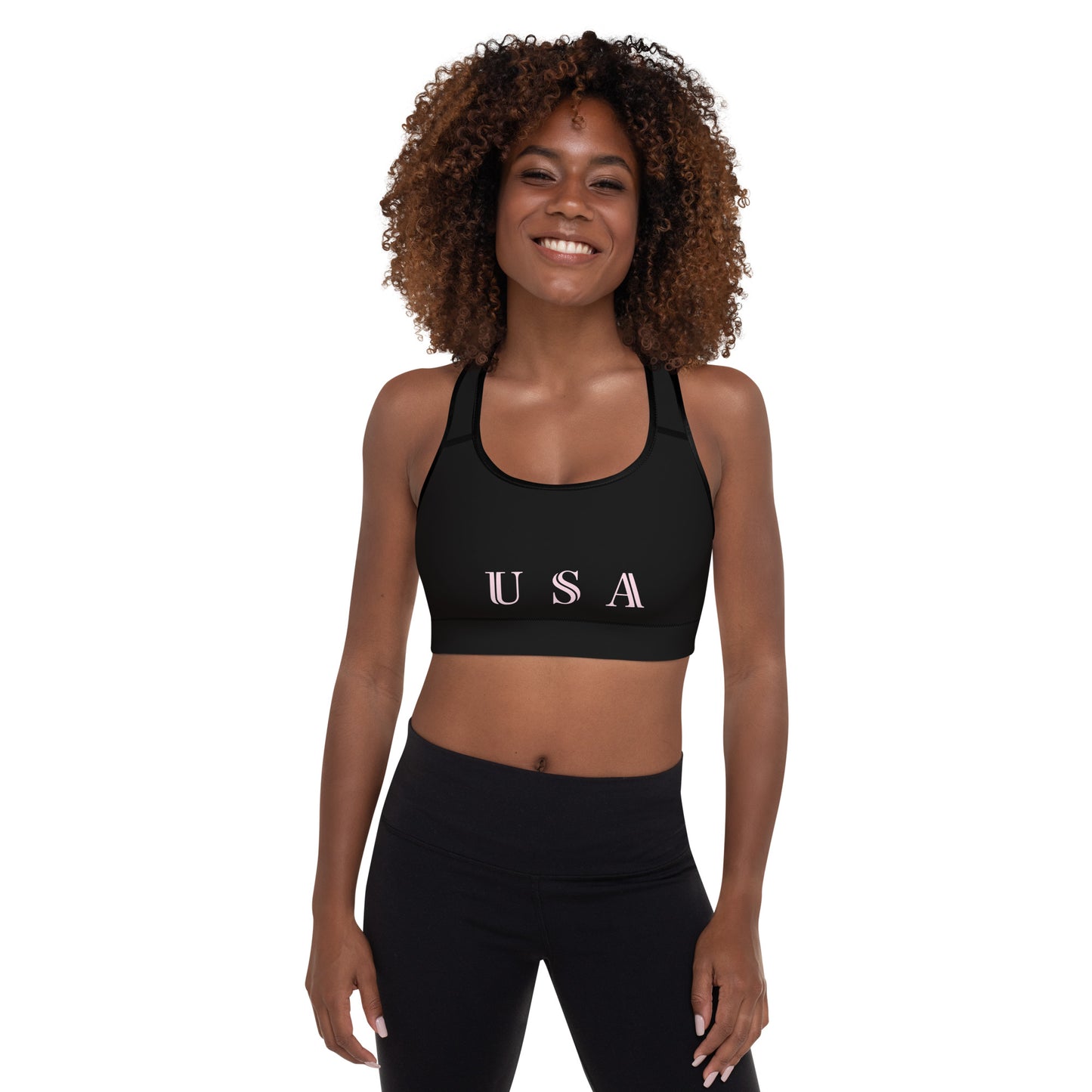 Women's Cycling Padded Sports Bra - Activewear Well
