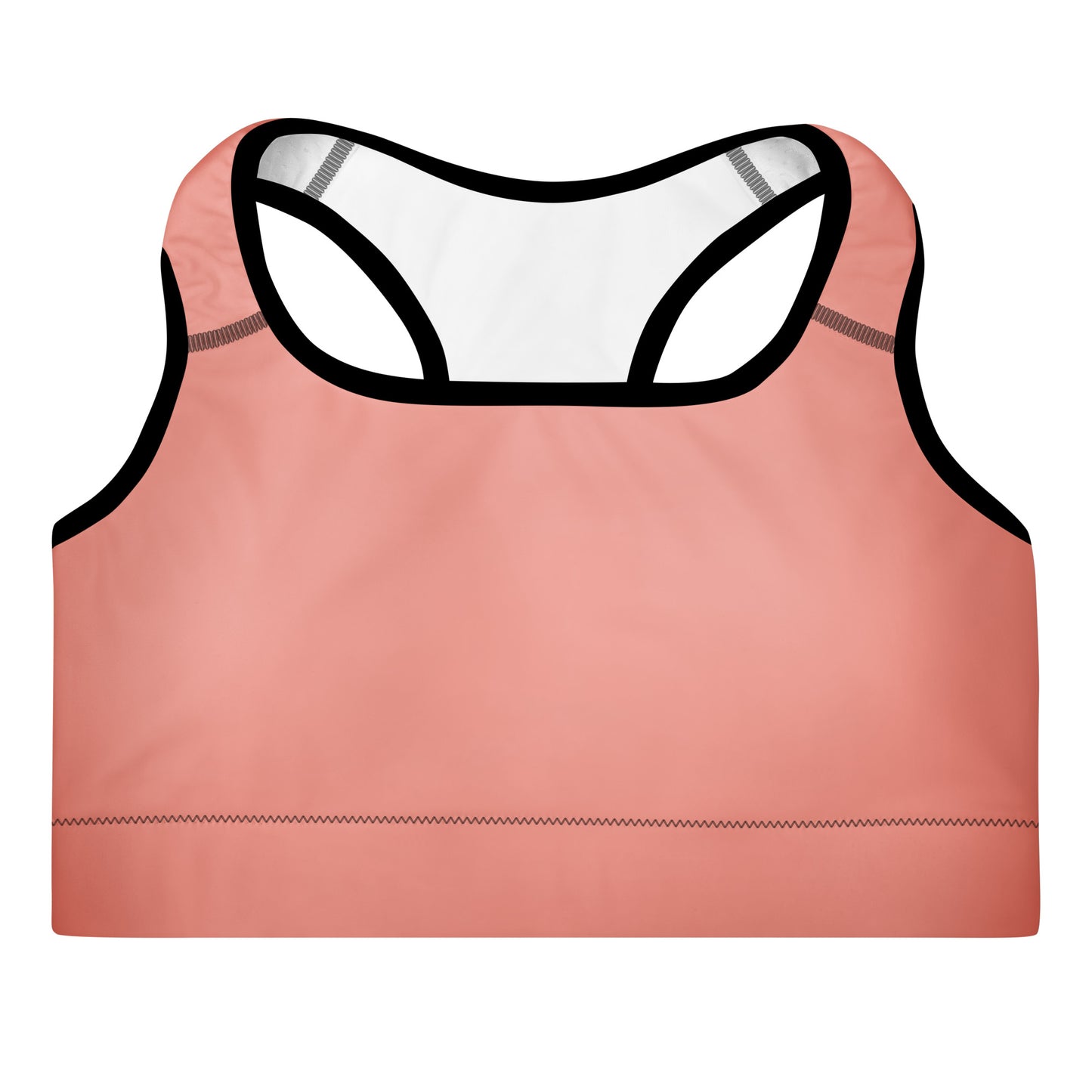 Pink Padded Sports Bra - Activewear Well