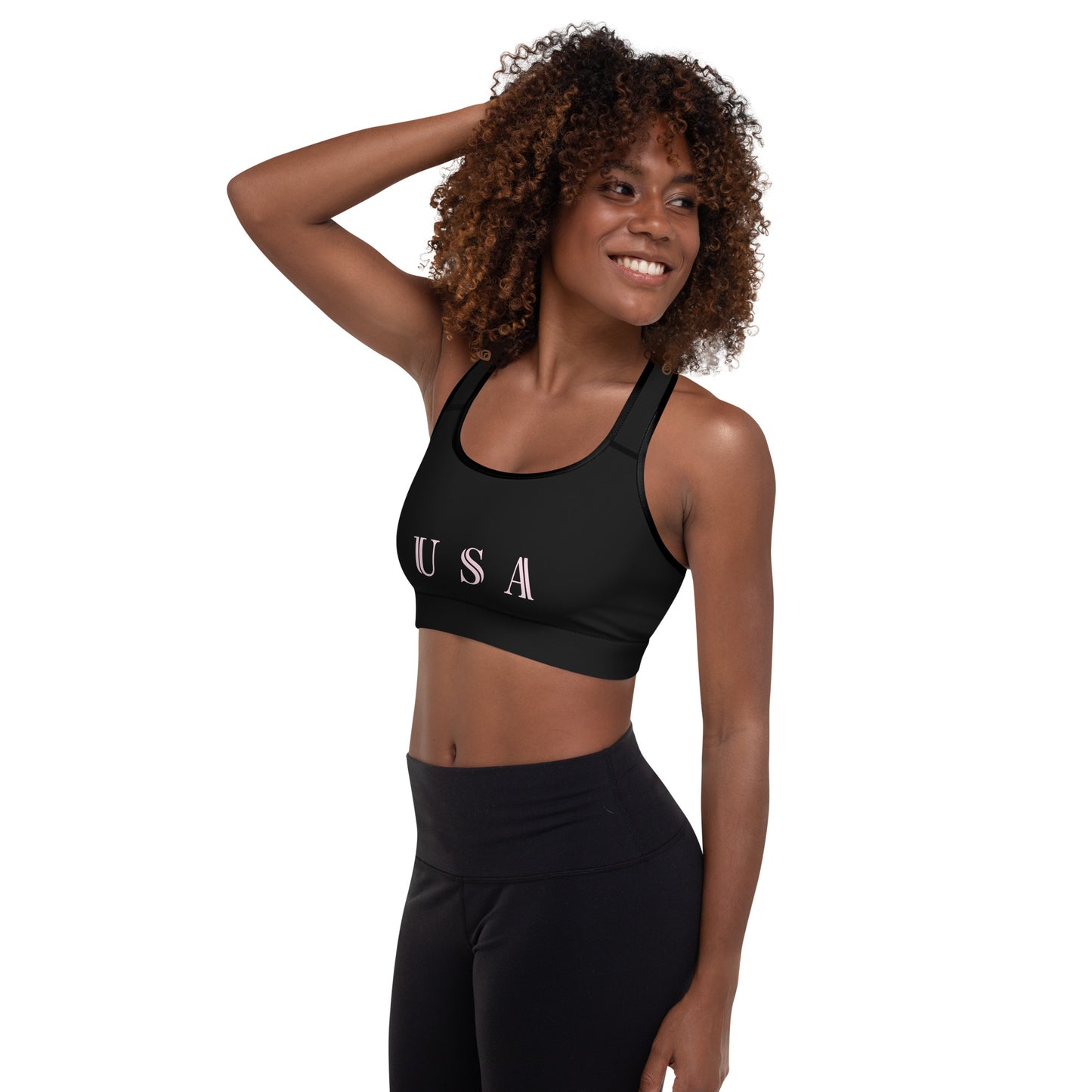 Women's Cycling Padded Sports Bra - Activewear Well