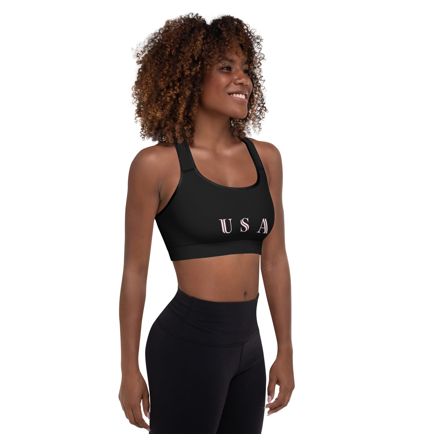 Women's Cycling Padded Sports Bra - Activewear Well