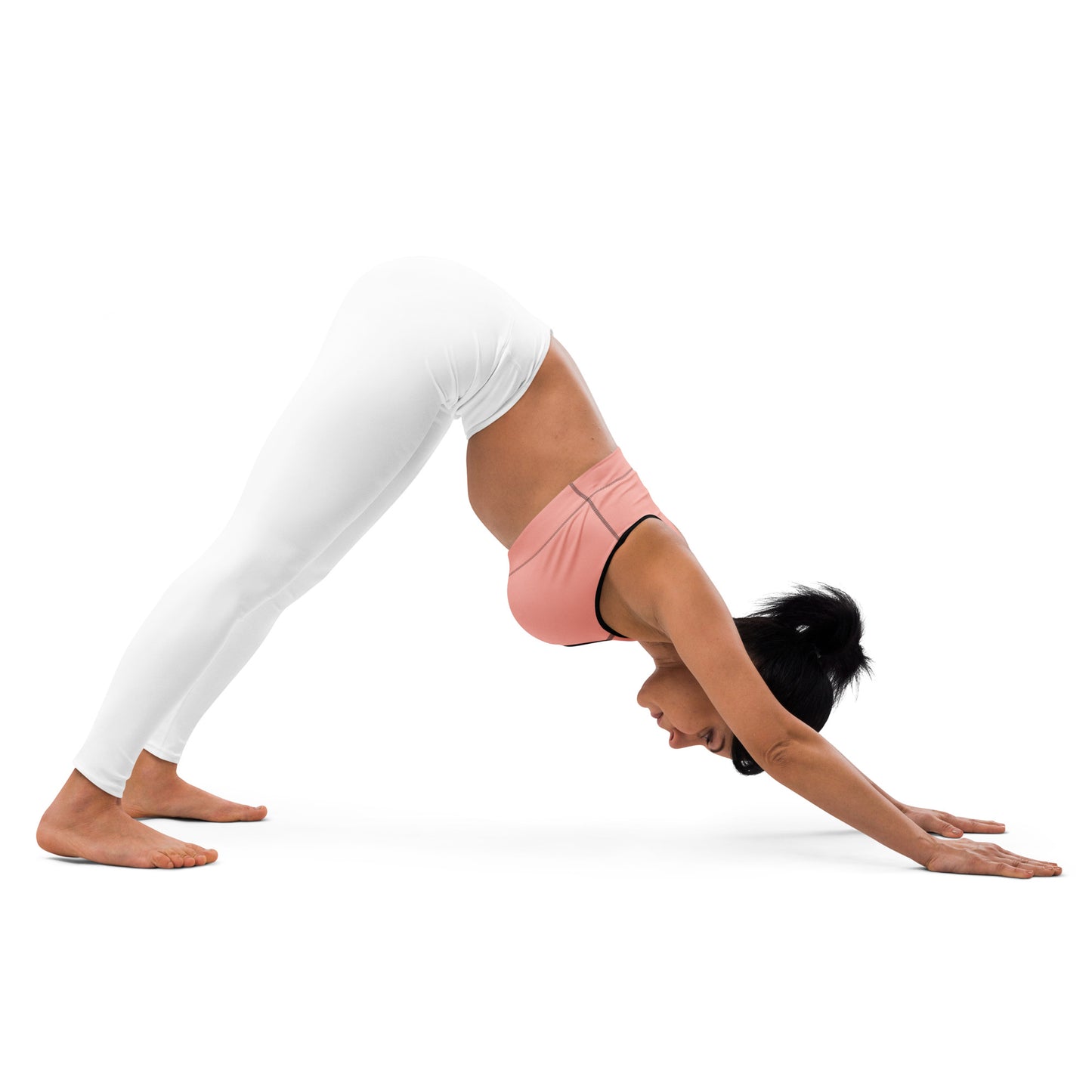 Pink Padded Sports Bra - Activewear Well