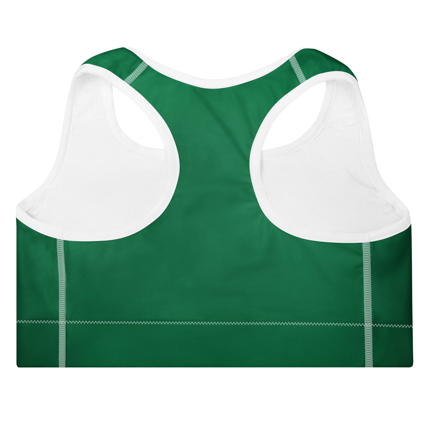Green Padded Sports Bra - Activewear Well