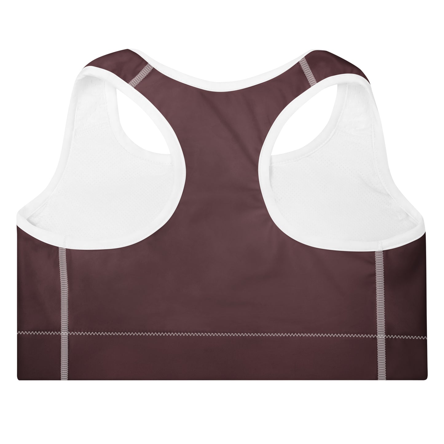 Espresso Padded Sports Bra - Activewear Well