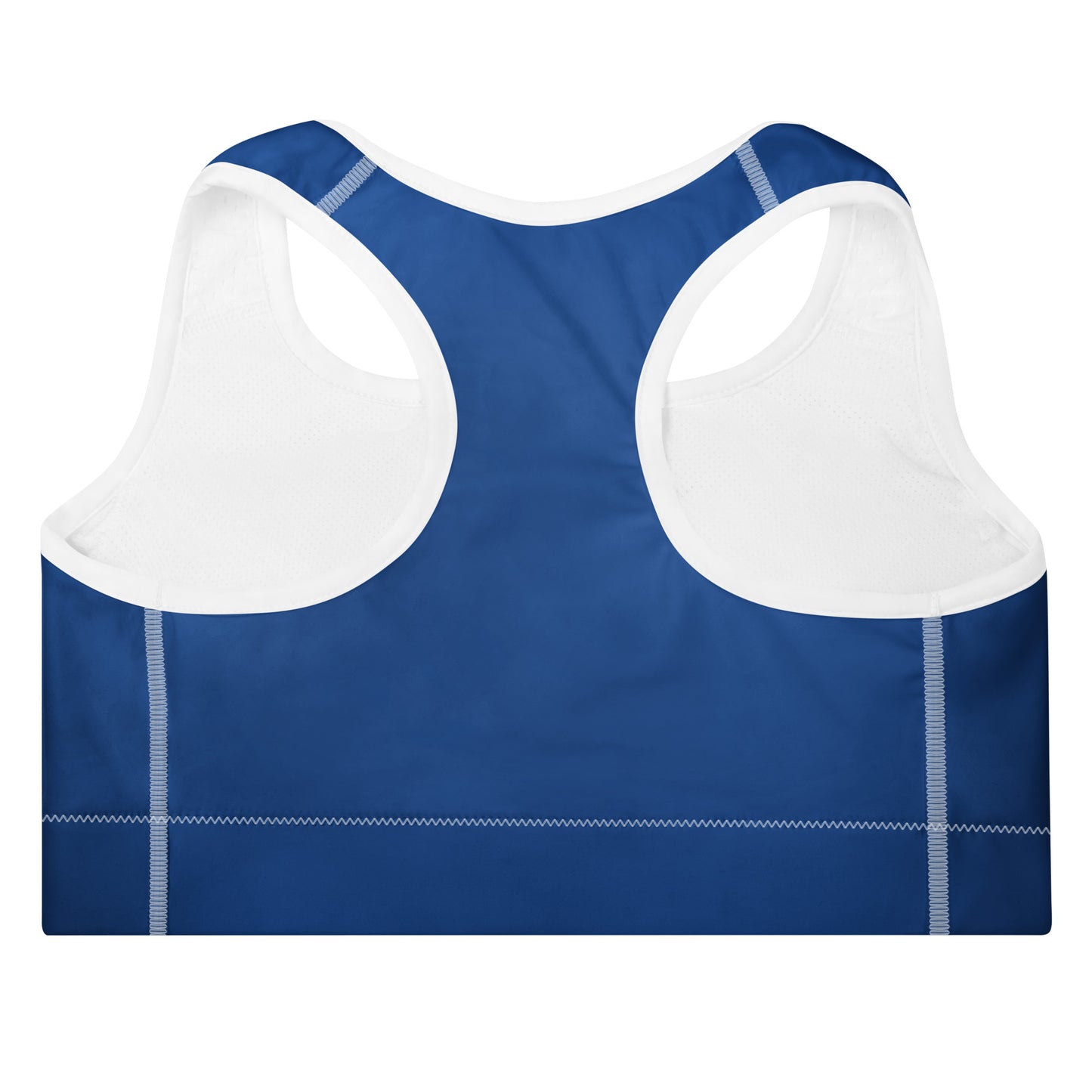 Royal Blue Padded Sports Bra - Activewear Well