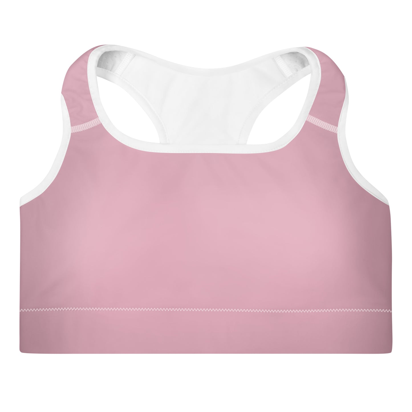 Neutral Pink Padded Sports Bra - Activewear Well
