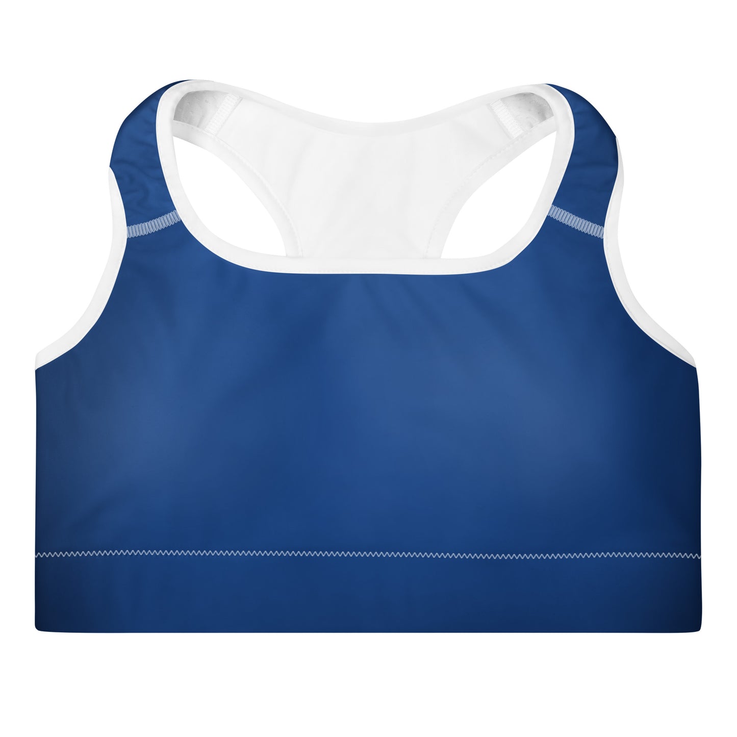 Royal Blue Padded Sports Bra - Activewear Well