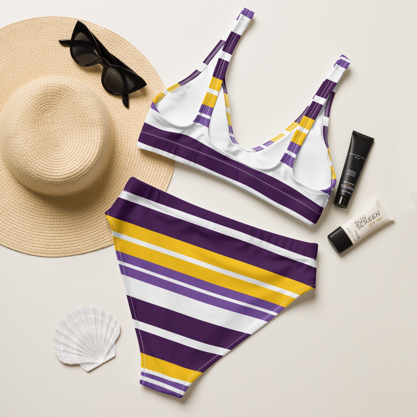 Jenna High-Waisted Bikini - Activewear Well