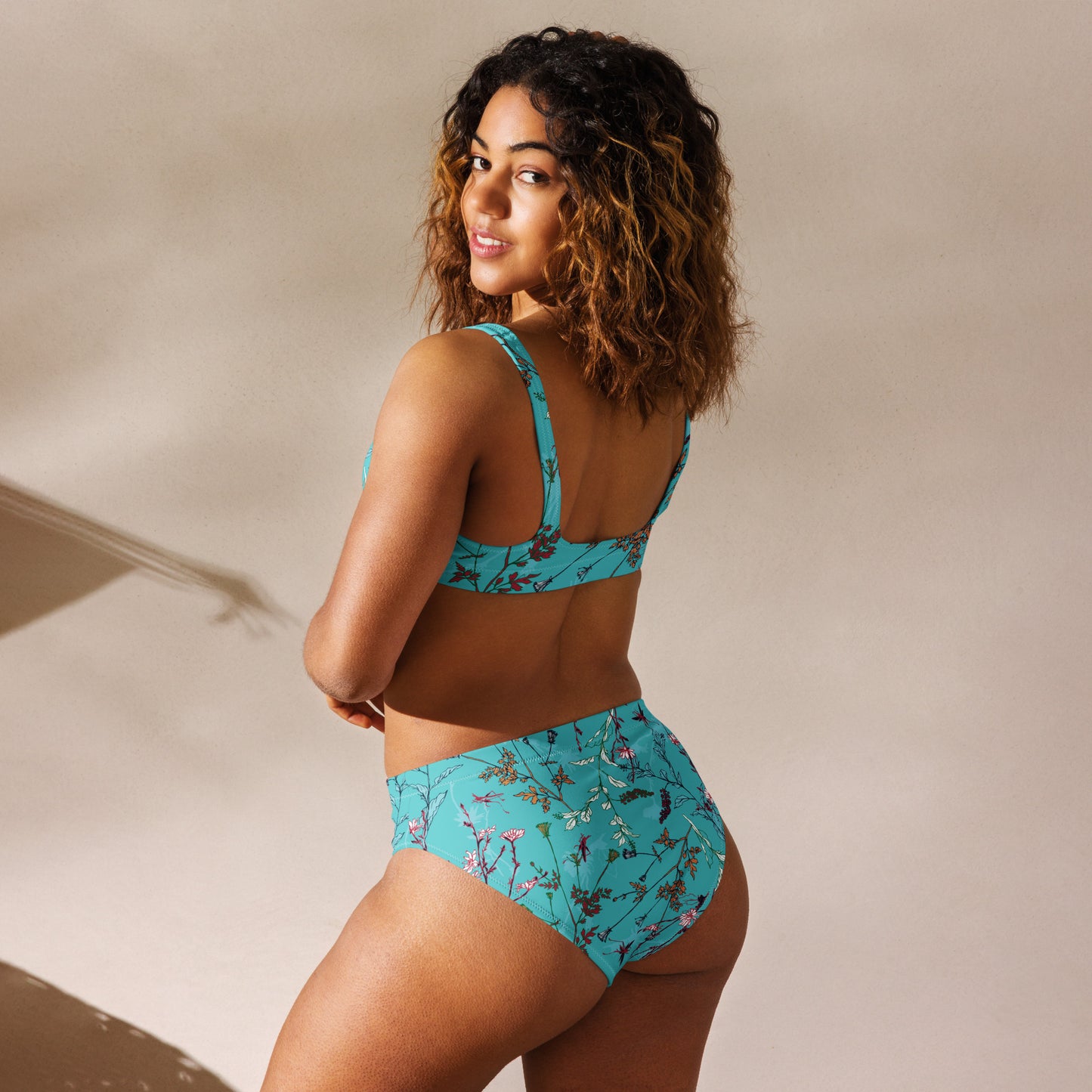 Hailey Recycled High-Waisted Bikini - Activewear Well