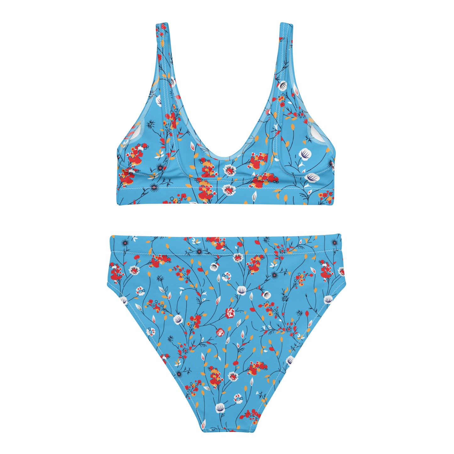 Grace Recycled High-Waisted Bikini - Activewear Well