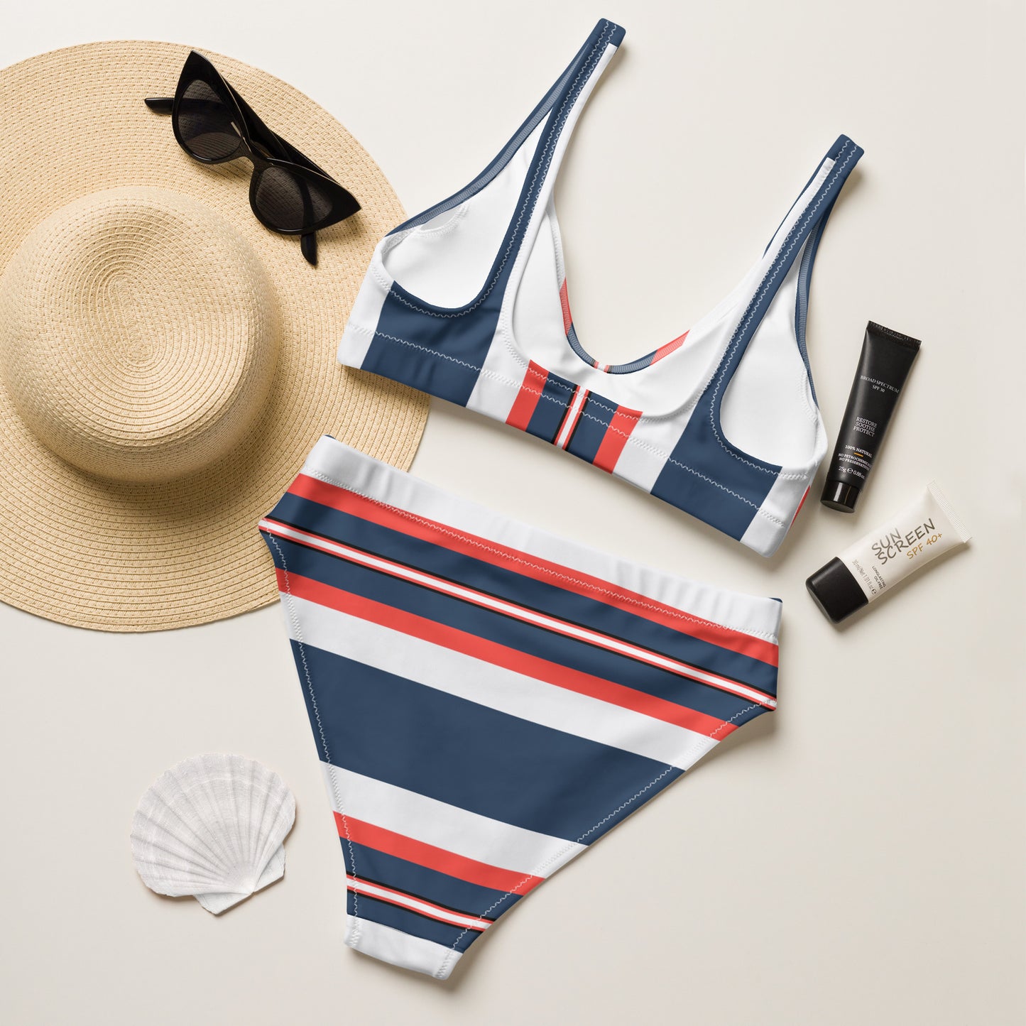 Rosie High-Waisted Bikini - Activewear Well